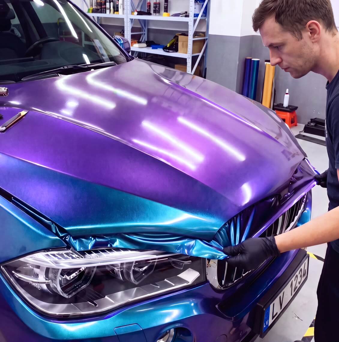 Color change wrap