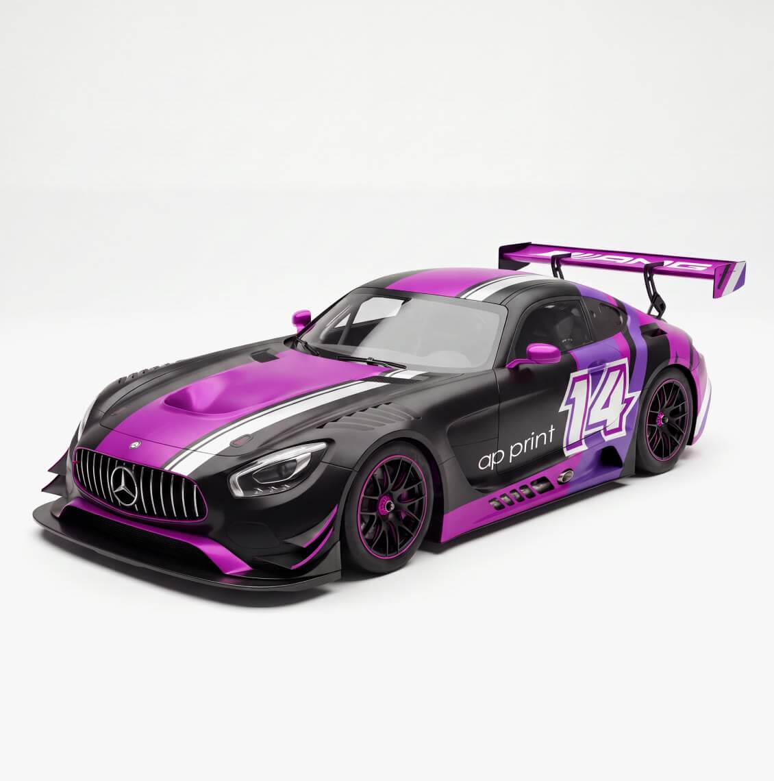Race car wrapping