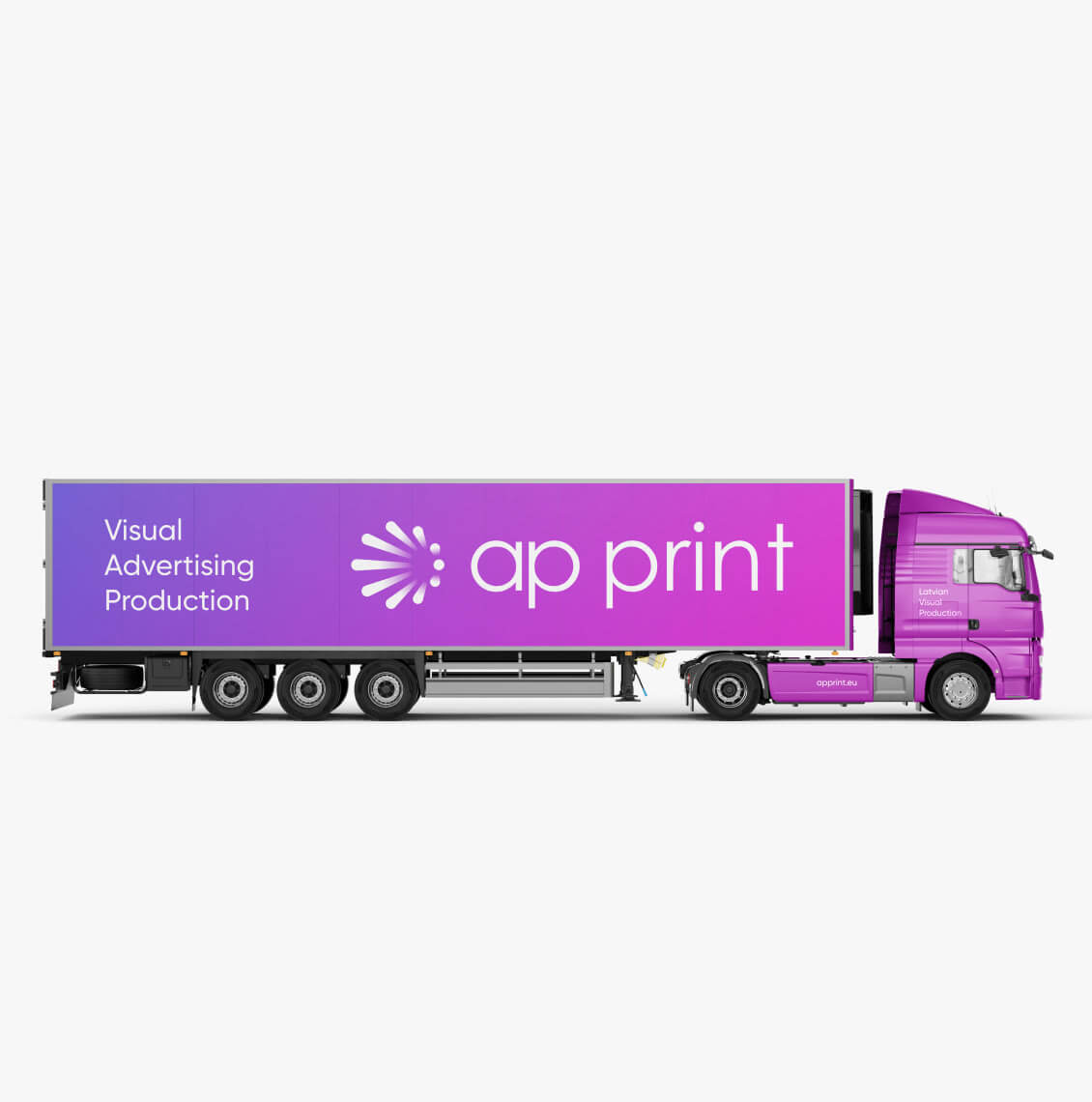 Truck wrapping